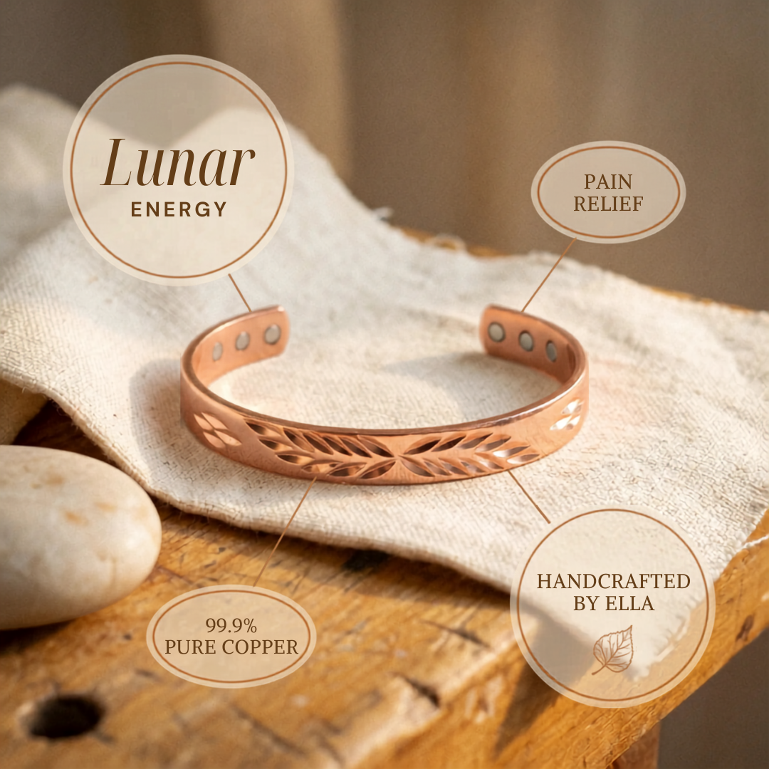 Ella's Lunar Copper Bracelet