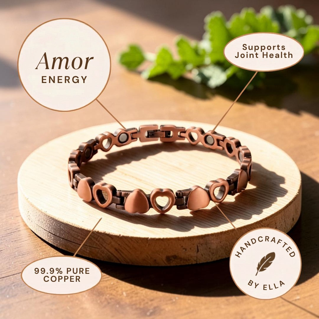 Ella's Amor Copper Bracelet