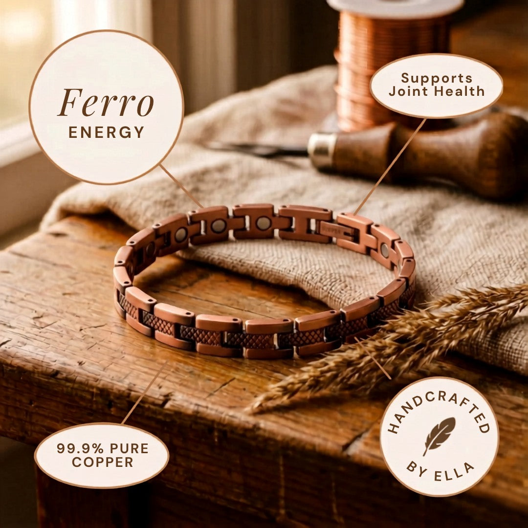 Ella's Ferro Copper Anklet