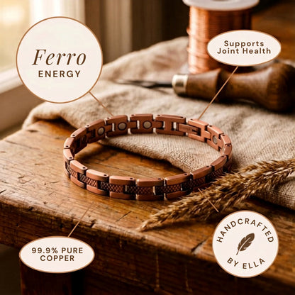 Ella's Ferro Copper Anklet