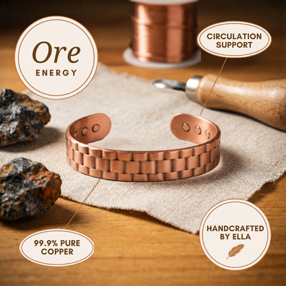Ella's Ore Men's Copper Bracelet