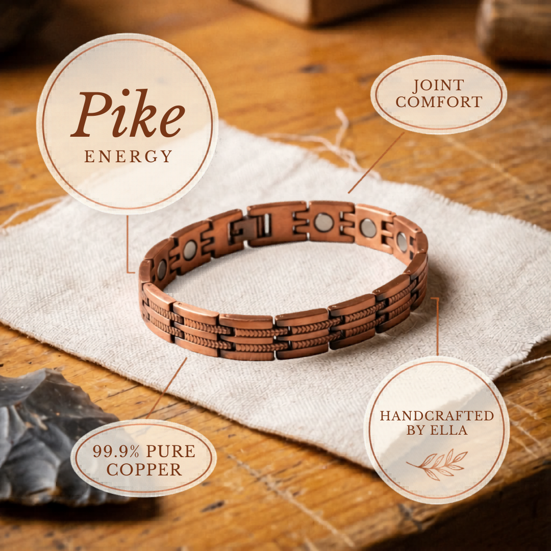 Ella's Pike Men's Copper Bracelet