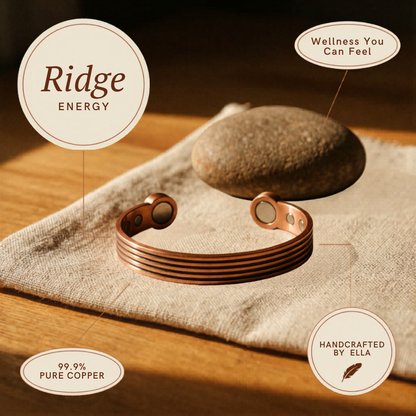Ella's Ridge Copper Bracelet