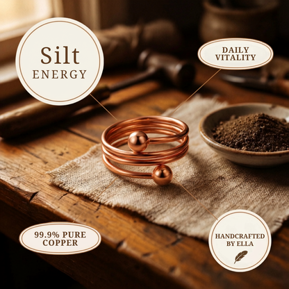 Ella's Silt Copper Ring