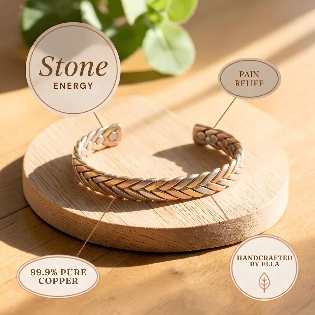 Ella's Stone Copper Bracelet